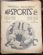 All Sports Illustrated Weekly Number 387 February 5 1927 