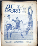 All Sports Illustrated Weekly Number 421 October 1 1927