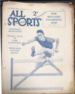 All Sports Illustrated Weekly Number 431 December 10 1927