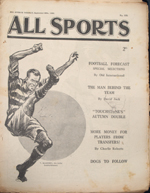 All Sports Illustrated Weekly Number 525 September 28 1929 