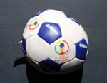 Football commemorating World Cup Korea Japan 2002