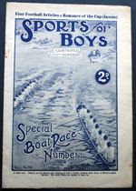 Sports for Boys Volume 1 Number 25 March 26 1921 