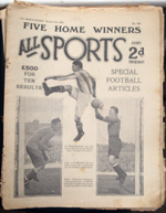 All Sports Illustrated Number 369 October 2 1926 