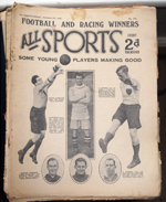 All Sports Illustrated Number 374 November 6 1926 