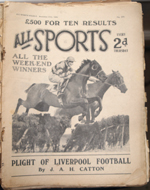 All Sports Illustrated Number 377 November 27 1926 