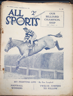 All Sports Illustrated Weekly Number 430 December 3 1927
