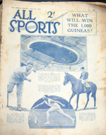 All Sports Illustrated Weekly Number 452 May 5 1928 