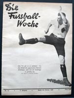 Die Fussball-Woche (The Football Week) 10 October 1928 