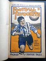 Football Favourite. A bound edition containing the first 17 editions