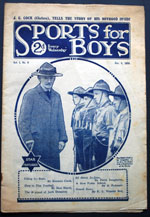 Sports for Boys Volume 1 Number 9 December 4 1920 