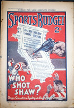 Sports Budget (Series 1) Volume 14 Number 373November 29 1930