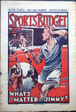 Sports Budget (Series 1) Volume 4 Number 100 August 29 1925