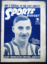 Sports Budget (Series 2) Volume 8 Number 184 September 10 1938