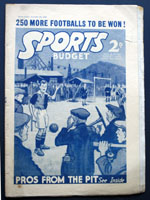 Sports Budget (Series 2) Volume 8 Number 192 November 5 1938