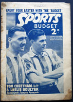 Sports Budget (Series 2) Volume 9 Number 214 April 8 1939